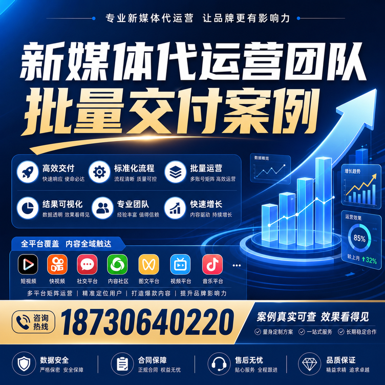 吕梁代运营公司多客户账号批量高效交付案例