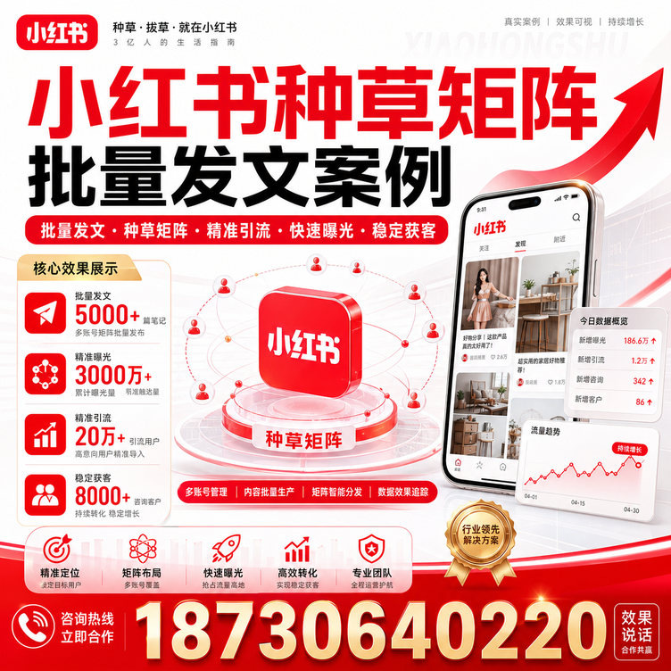 吕梁小红书种草矩阵批量发文案例